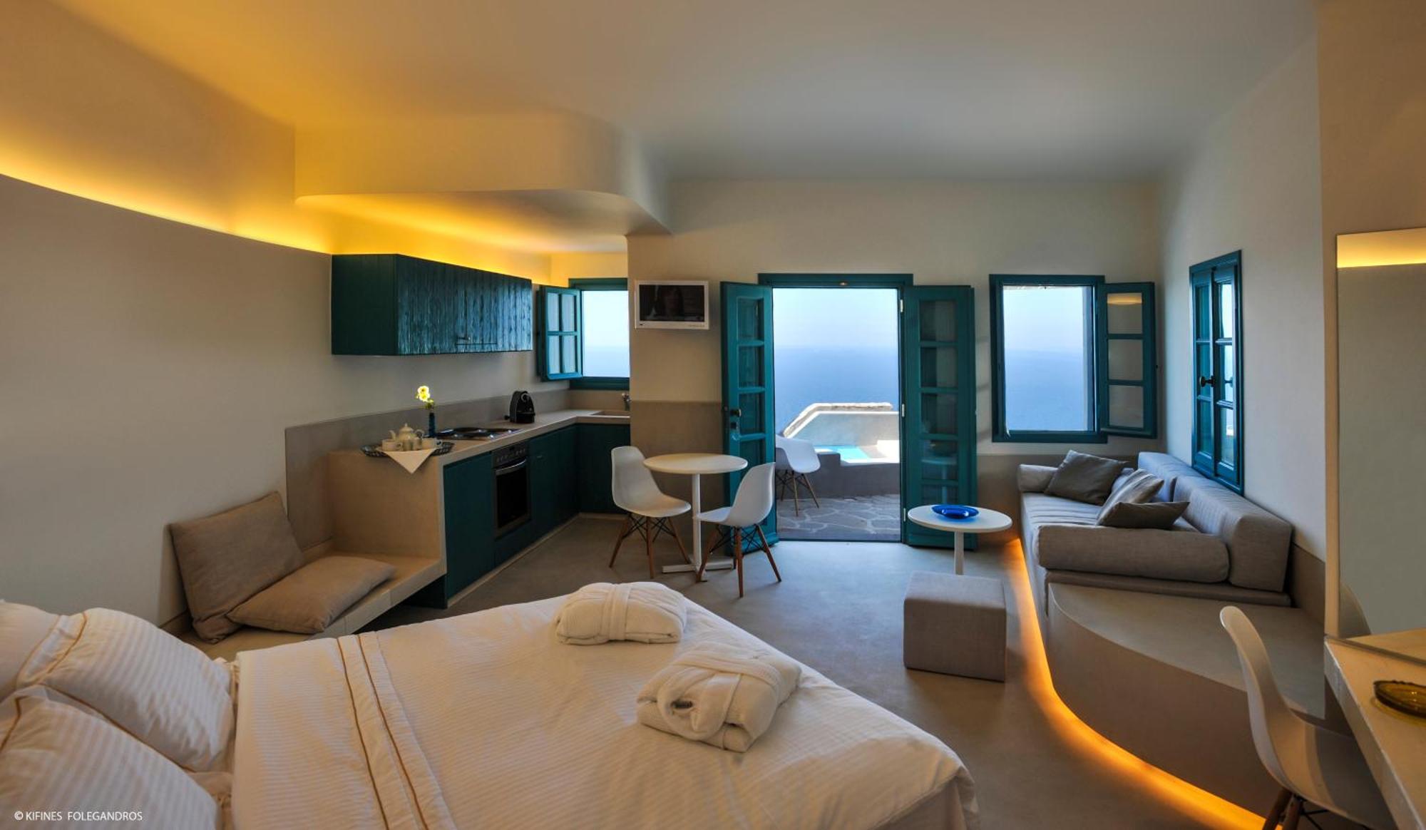 Kifines Suites Folegandros Town Luaran gambar
